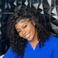 Deep curly hd lace front wig
